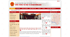 Desktop Screenshot of donganh.hanoi.gov.vn