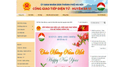 Desktop Screenshot of bavi.hanoi.gov.vn