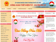 Tablet Screenshot of bavi.hanoi.gov.vn